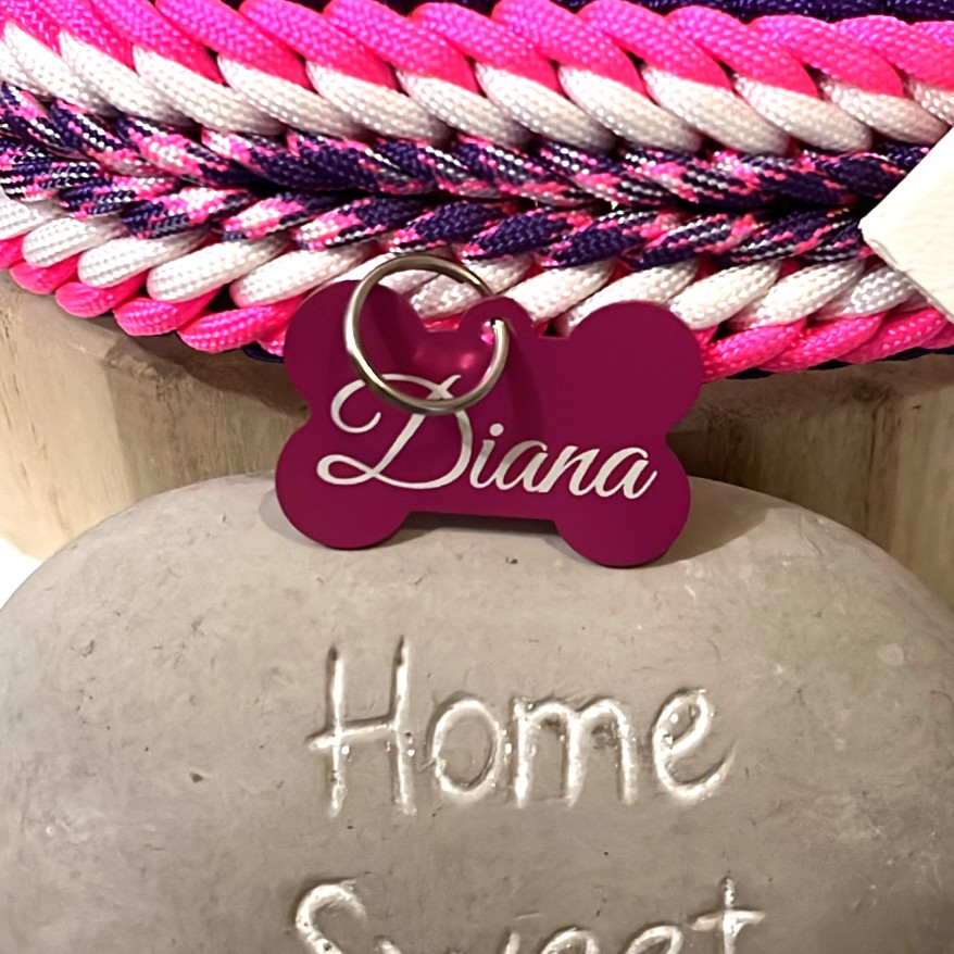 Personalisierter Hundemarken-Schlüsselanhänger
