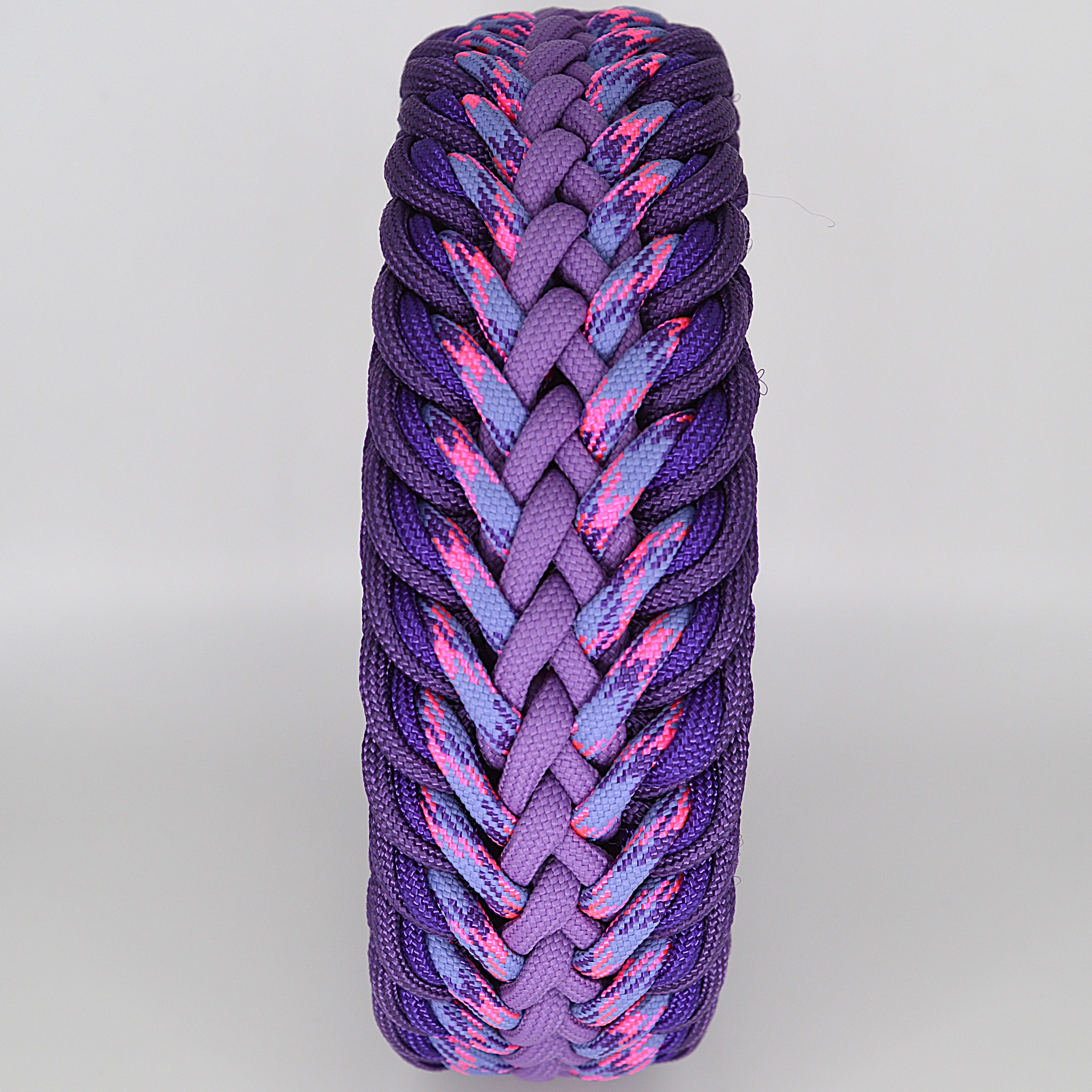 Handgemachtes Paracord Hundehalsband Moonshine in Lila