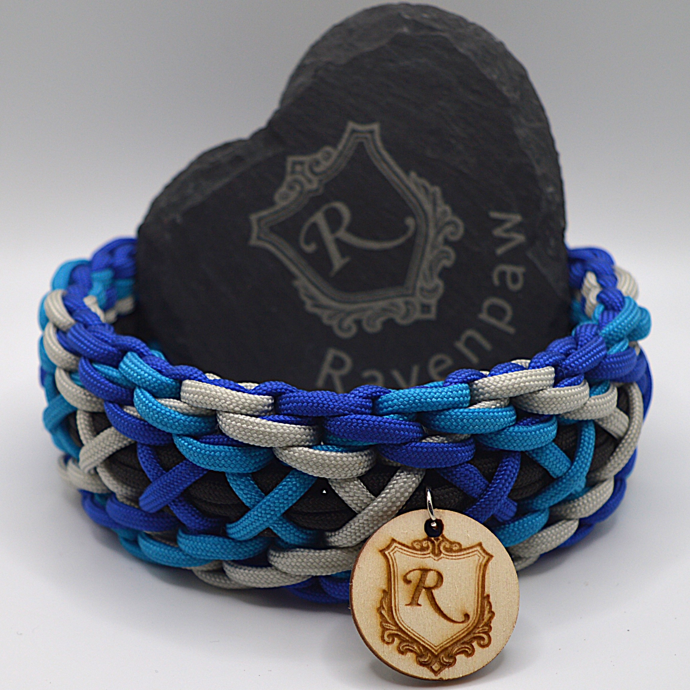 Sonderkollektion Ravenpaw handgemachte Paracord Hundehalsbänder