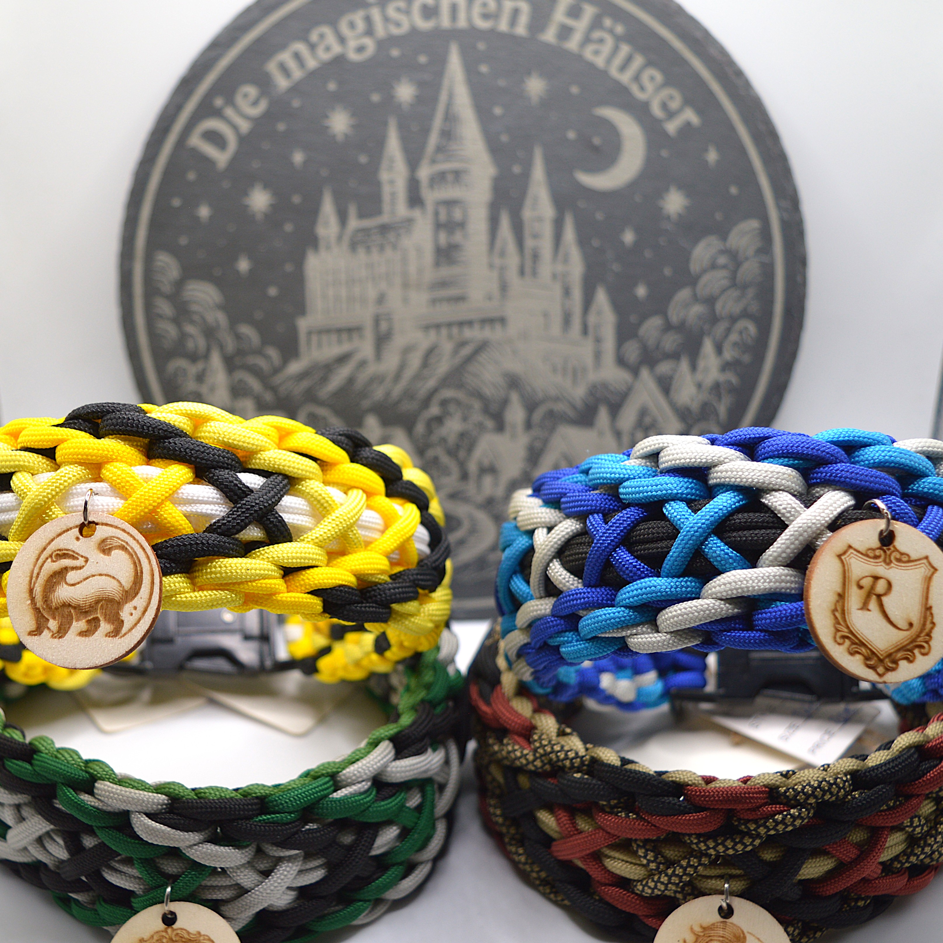 Sonderkollektion handgemachte Paracord Hundehalsbänder