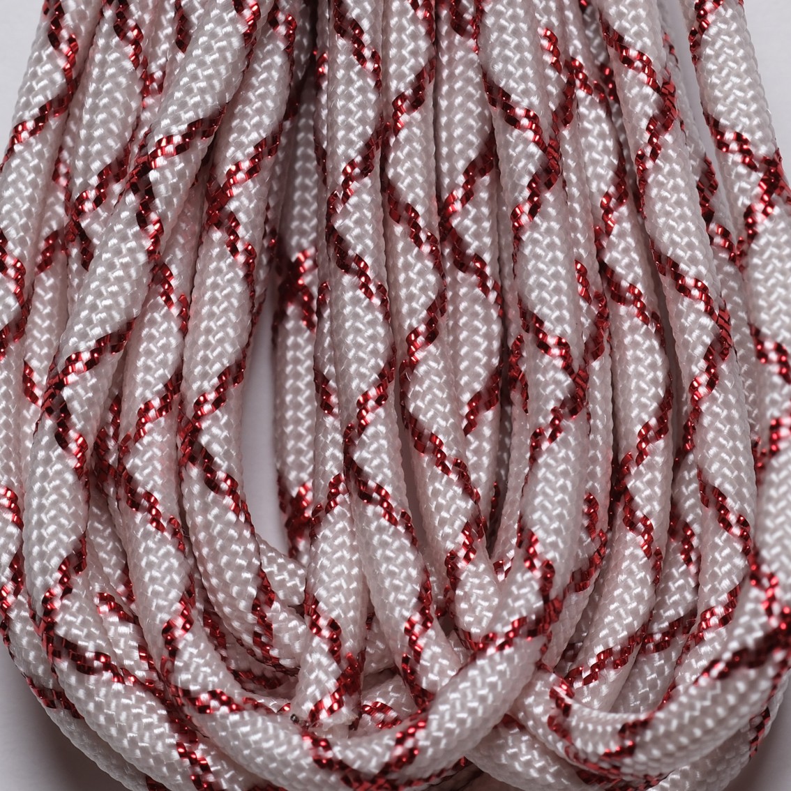 103 - Metallic Weiß & Rot Metlon 